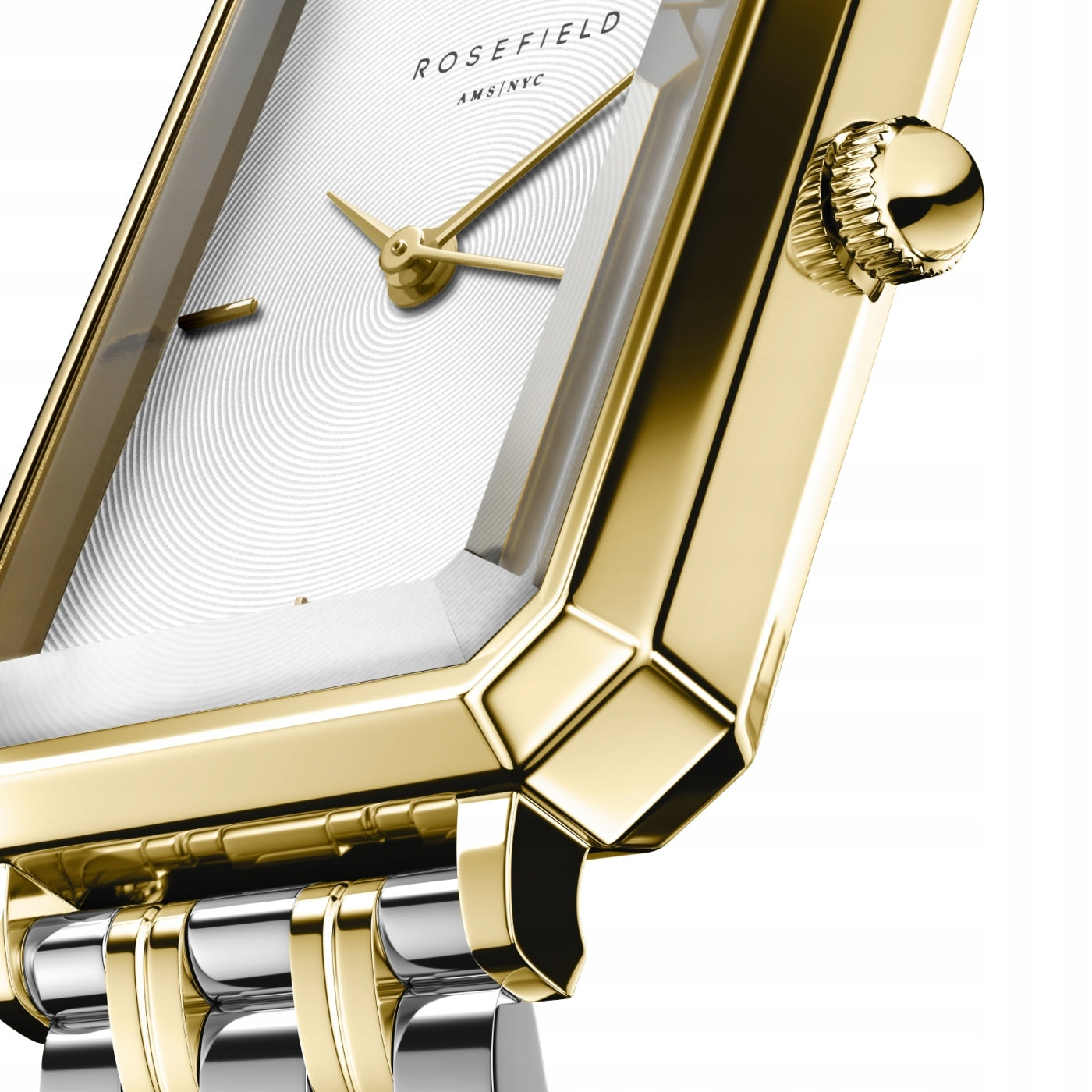 Women's watch ROSEFIELD Jewelry Two-tone Silver Gold For Her Manufacturer code OWDSG-O62