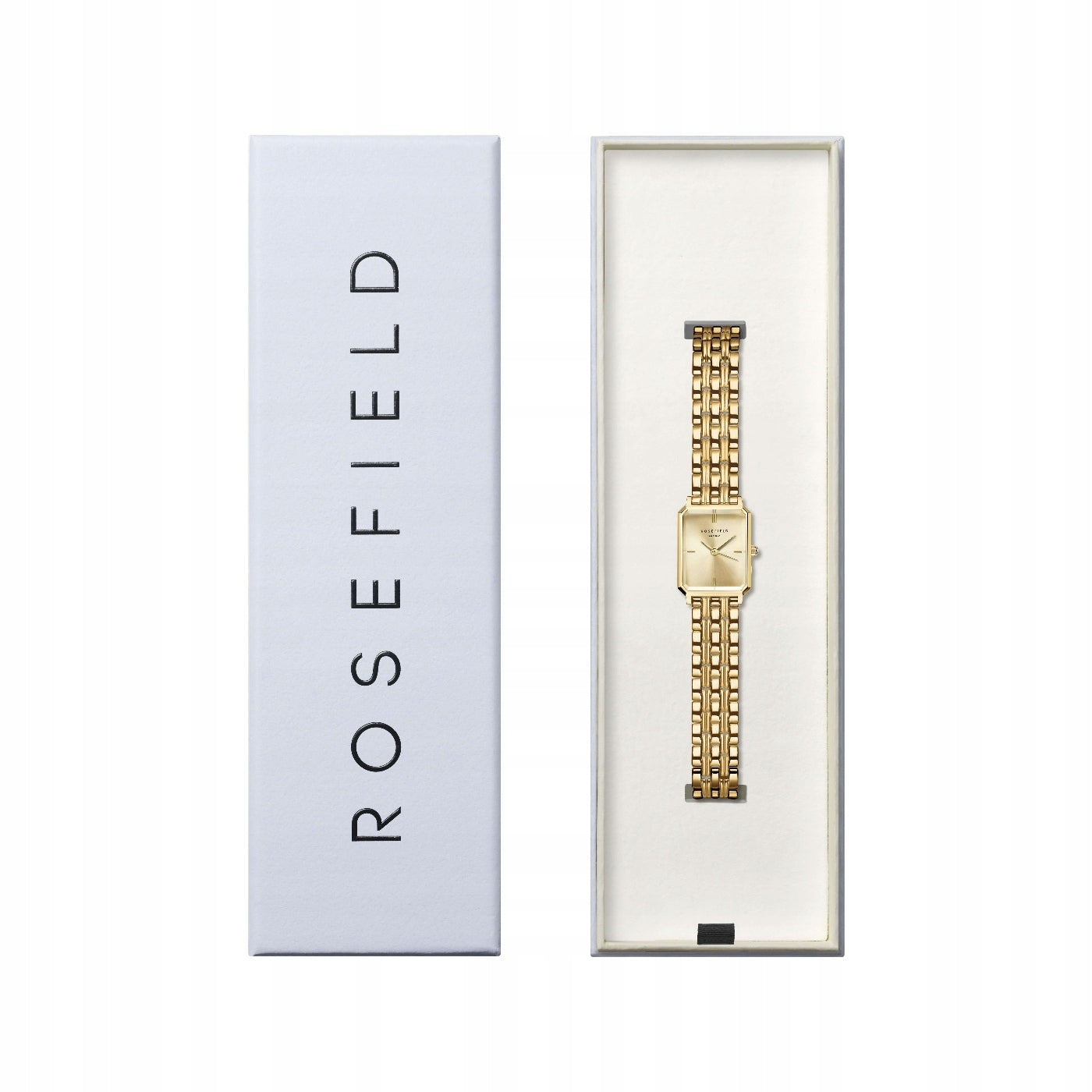 Women's watch ROSEFIELD Octagonal Gold Bracelet Classic Gift Manufacturer code OCGSG-O82