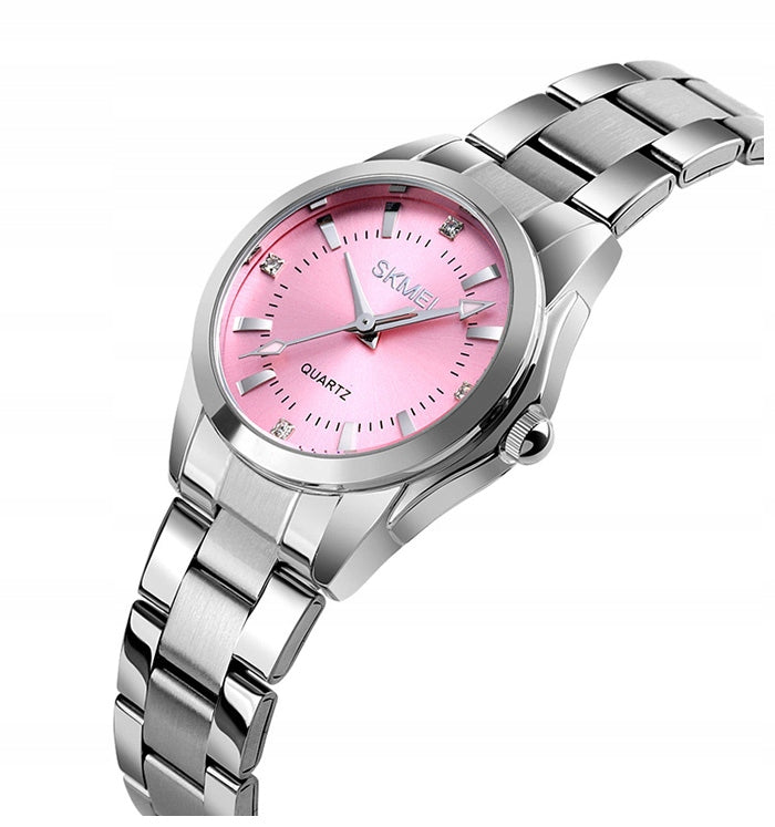 Women's watch / SKMEI / analog / bracelet / silver