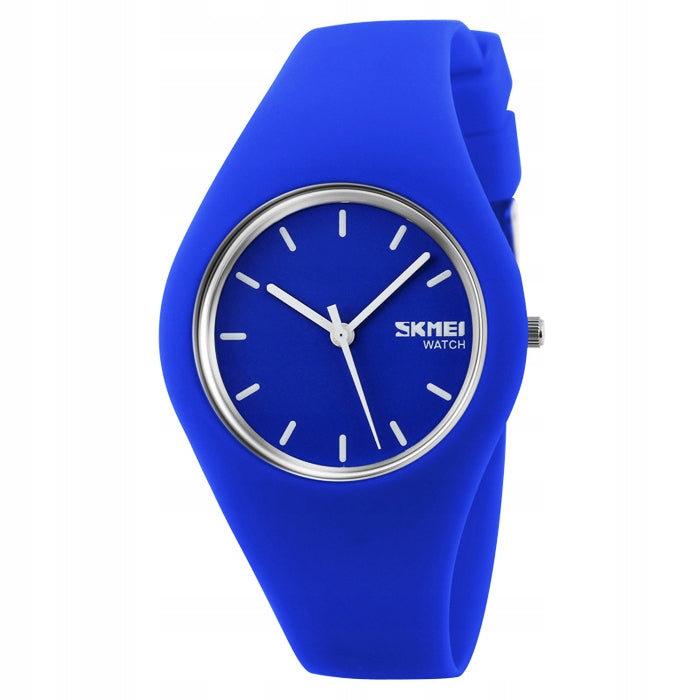 Women's watch SKMEI analog silicone strap