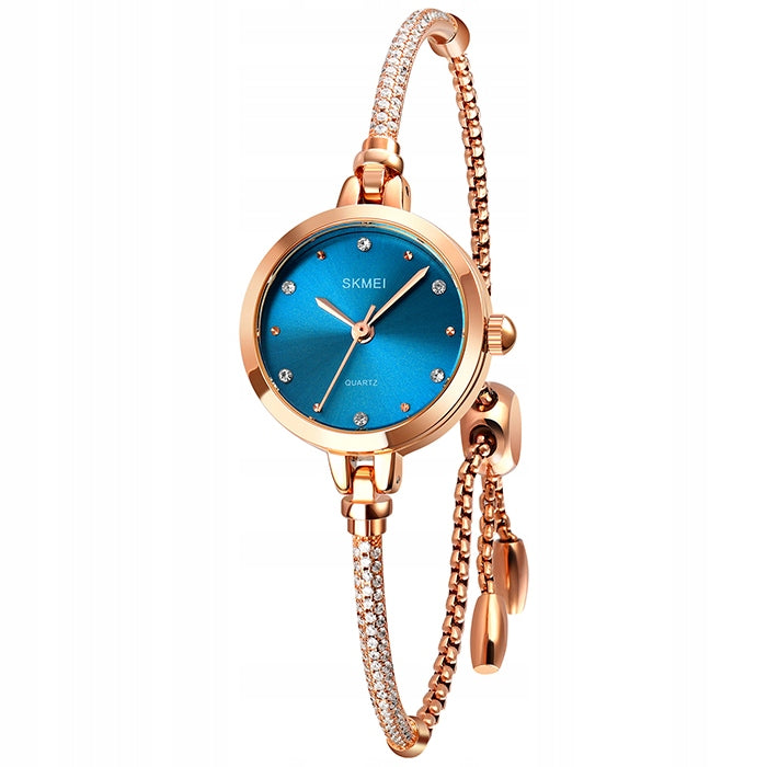 Women's watch SKMEI bracelet elegant gold chain Packaging status original