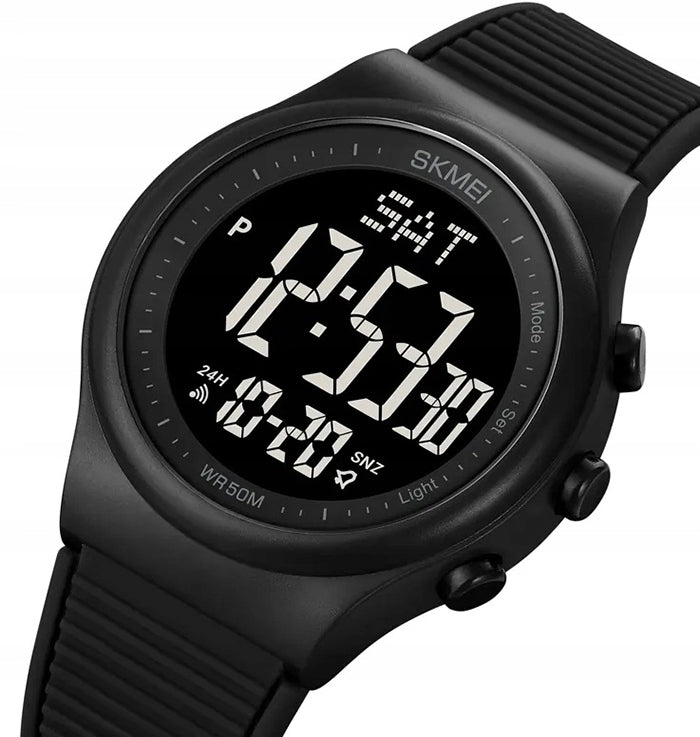 Women's watch SKMEI electronic black white readable dial Brand Skmei
