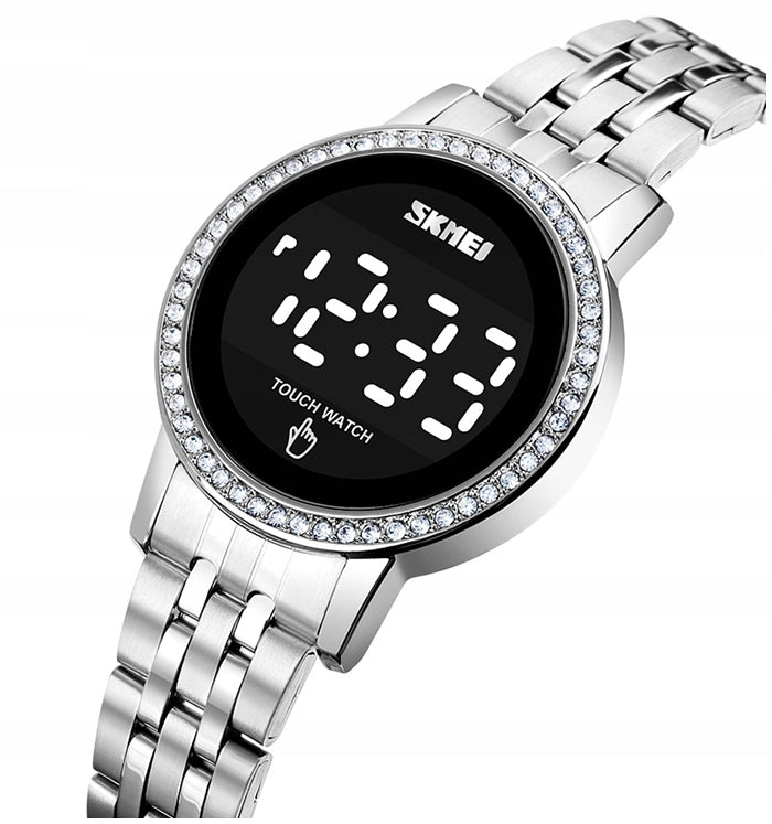 Women's watch SKMEI electronic bracelet date LED