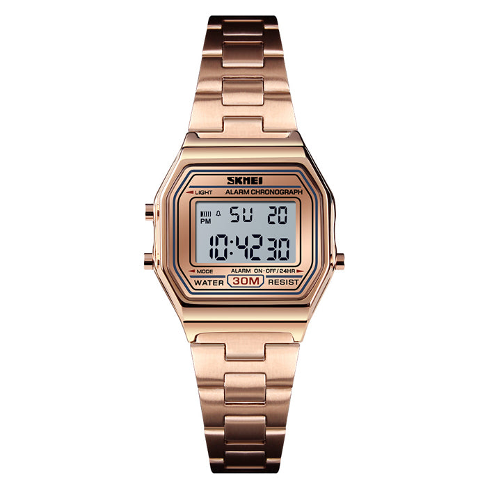 Women's watch SKMEI electronic bracelet gold silver copper Brand Skmei