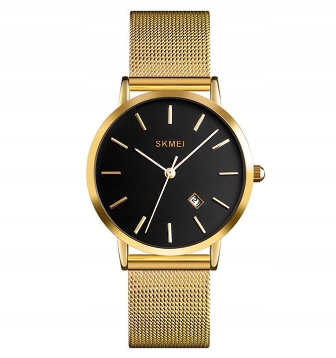 Women's watch SKMEI mesh bracelet date readable dial Brand Skmei