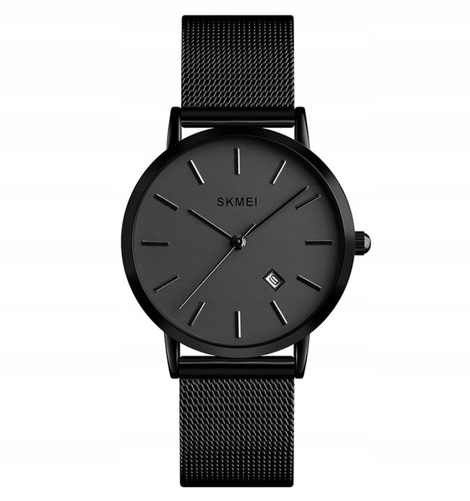 Women's watch SKMEI mesh bracelet date readable dial