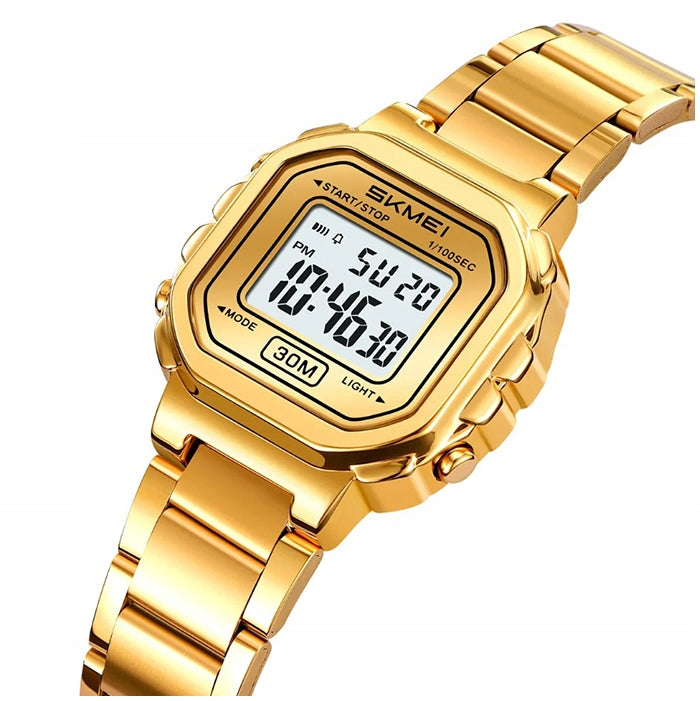 Women's watch SKMEI metal electronic bracelet elegant Brand Skmei