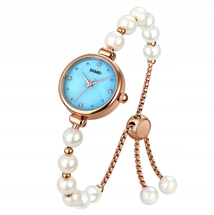 Women's watch SKMEI skm.119831c.wm bracelet chain beads Brand Skmei
