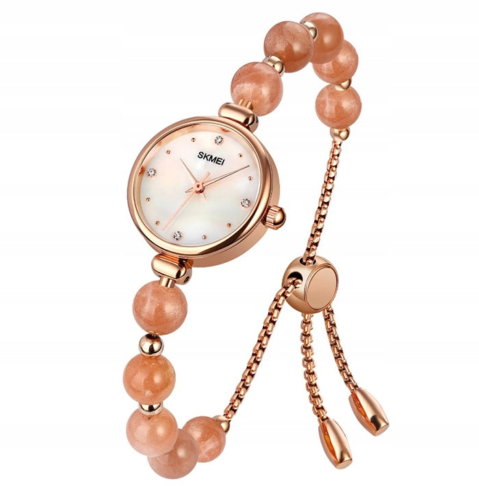 Women's watch SKMEI skm.119831c.wm bracelet chain beads