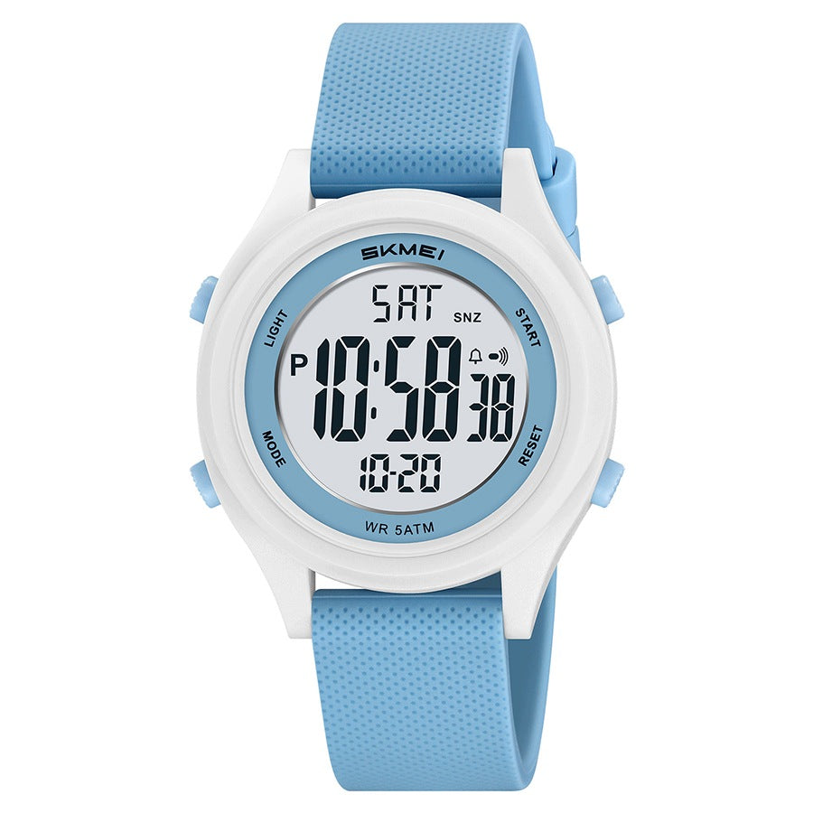 Women's watch SKMEI skm.126691a.wm silicone electronic strap SLIM