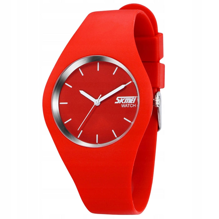 Women's watch / SKMEI / skm.190681h.wm / analog / strap / silicone Brand Skmei