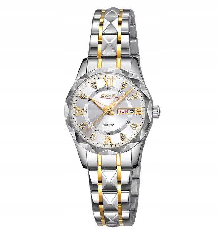 Women's watch SKMEI skm.193701a.wm bracelet date elegant