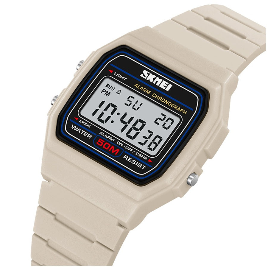 Women's watch SKMEI sports electronic multifunctional SLIM retro