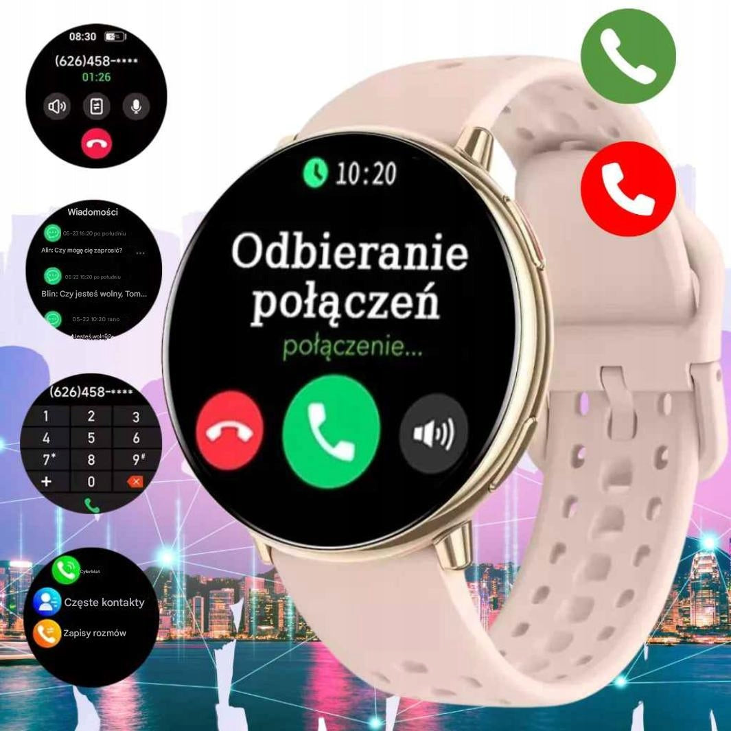 Women's watch SMARTWATCH RBN with GPS COMPASS BAROMETER CONVERSATION BATTERY 300 Brand Rubicon