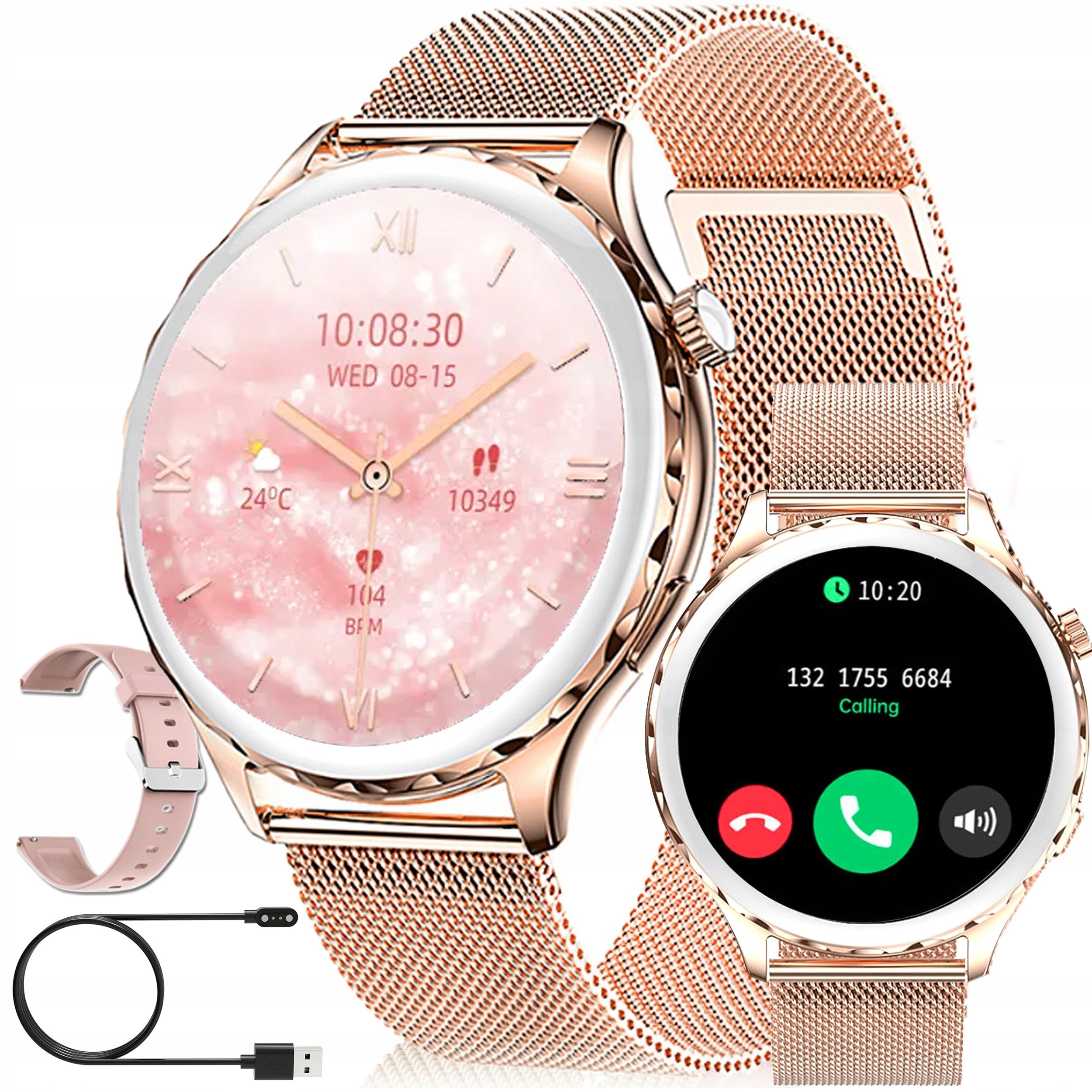 Women's watch SMARTWATCH RUBICON PULSE SMS EAN (GTIN) 5905258701516