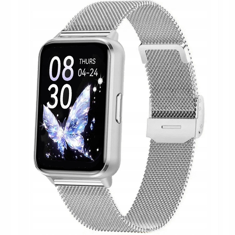 Women's watch SMARTWATCH RUBICON RNCF48 silver/silver