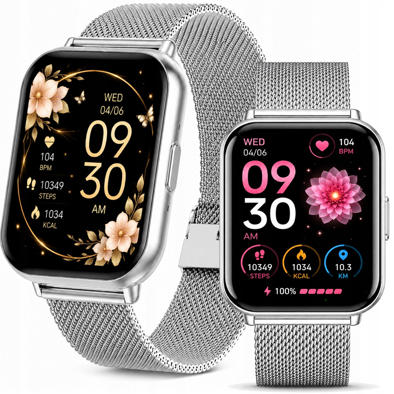 Women's watch SMARTWATCH RUBICON with CONVERSATIONS MENU PL large display 1.83
