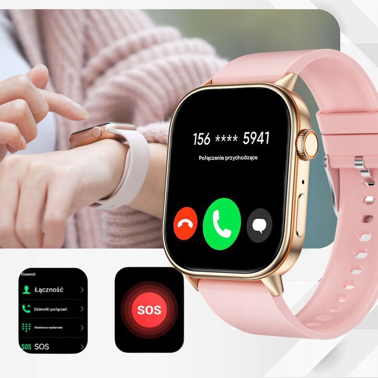 Women's watch SMARTWATCH RUBICON with GPS COMPASS TALK BATTERY 420 Packaging status original