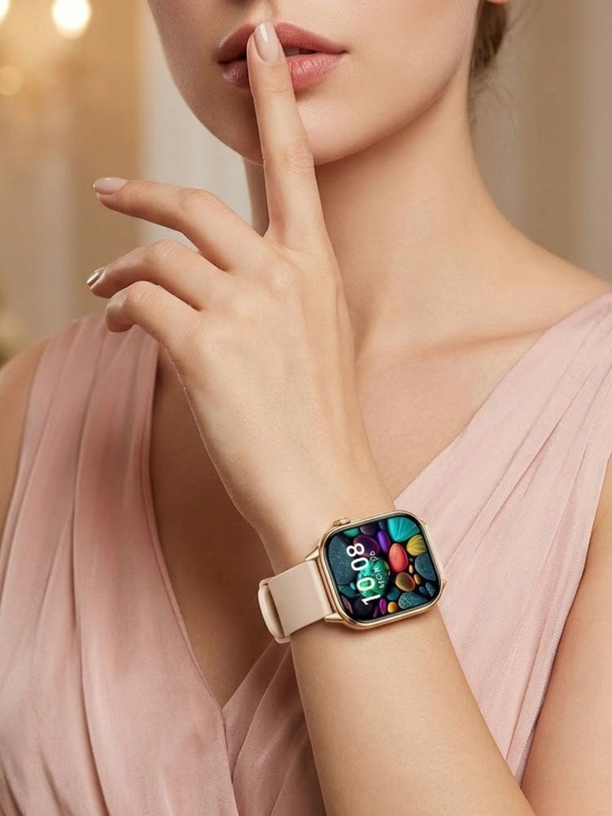 Women's watch SMARTWATCH RUBICON with GPS COMPASS TALK BATTERY 420 Packaging status original