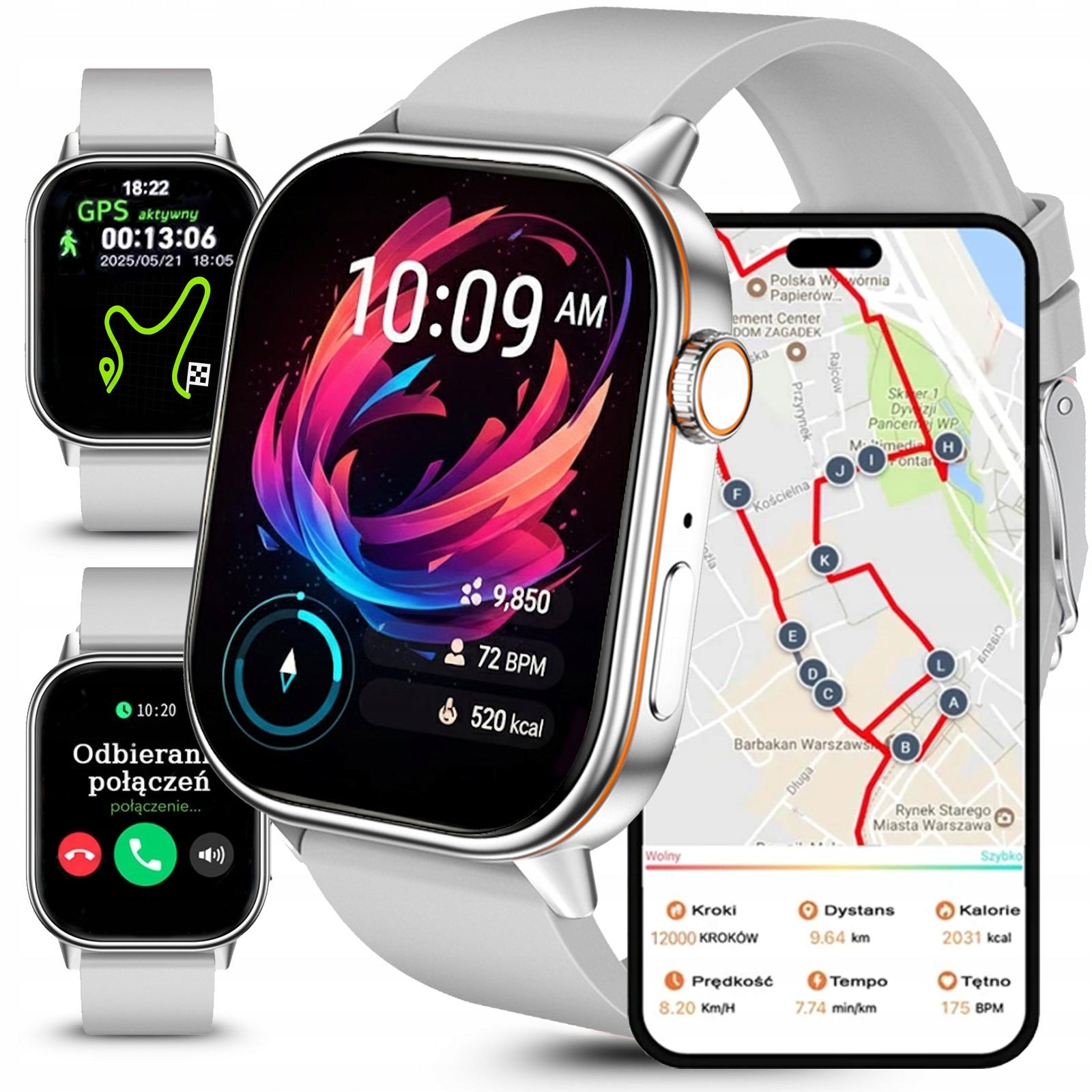 Women's watch SMARTWATCH RUBICON with GPS COMPASS TALK BATTERY 420