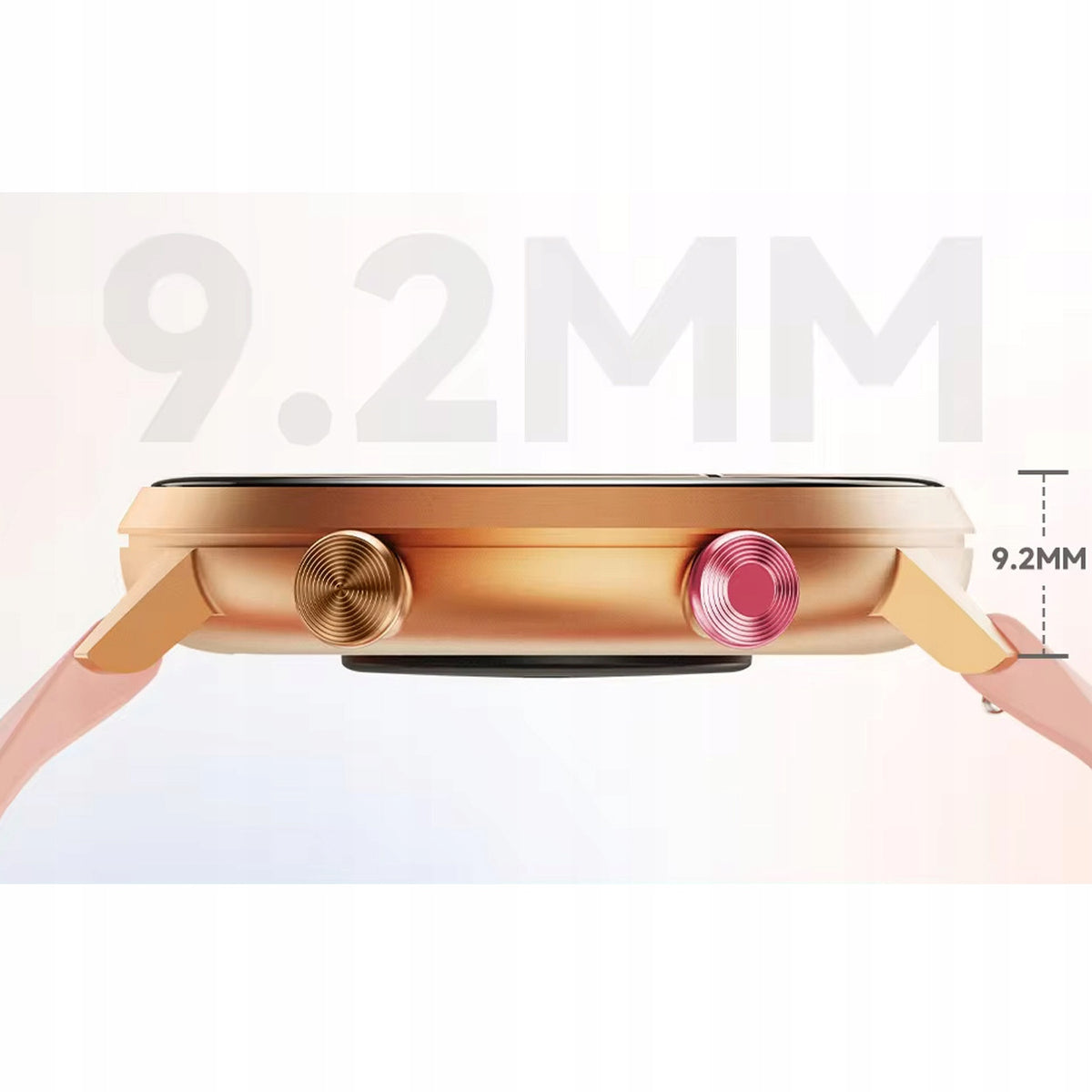 Women's watch SMARTWATCH Rubicon CONNECTIONS PULSE PRESSURE 5 ATM !!! Color pink