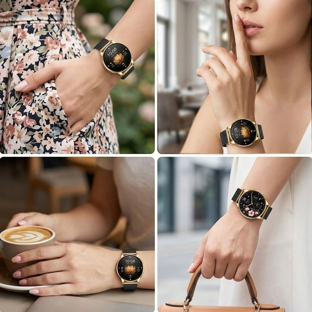 Women's watch SMARTWATCH Rubicon MENU PL TALK SMS ALWAYS DISPLAY 300mAh Packaging status original