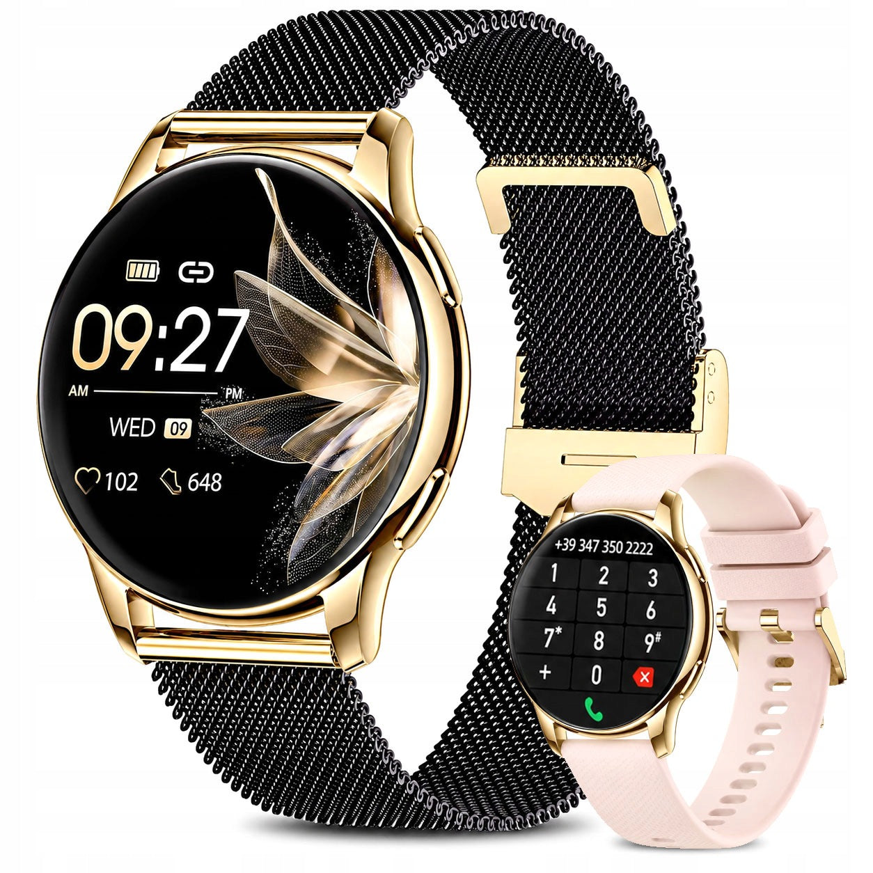 Women's watch SMARTWATCH Rubicon MENU PL TALK SMS ALWAYS DISPLAY 300mAh