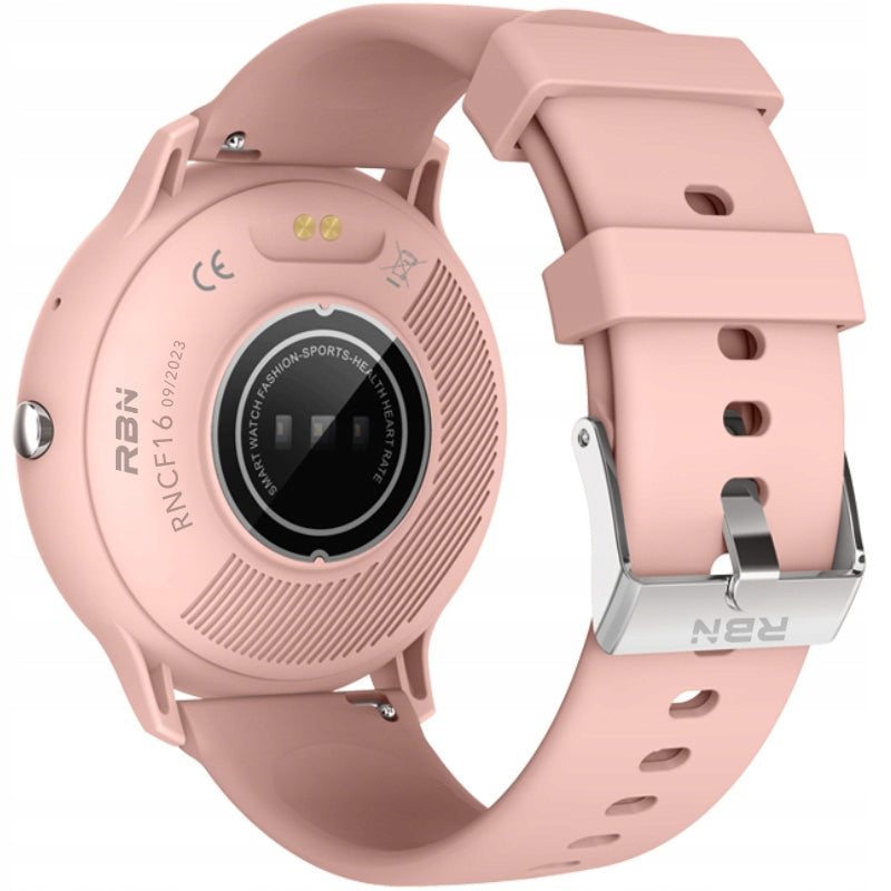 Women's watch SMARTWATCH Rubicon PINK CONNECTION DIALS STEPS SLEEP EAN (GTIN) 5905258710099