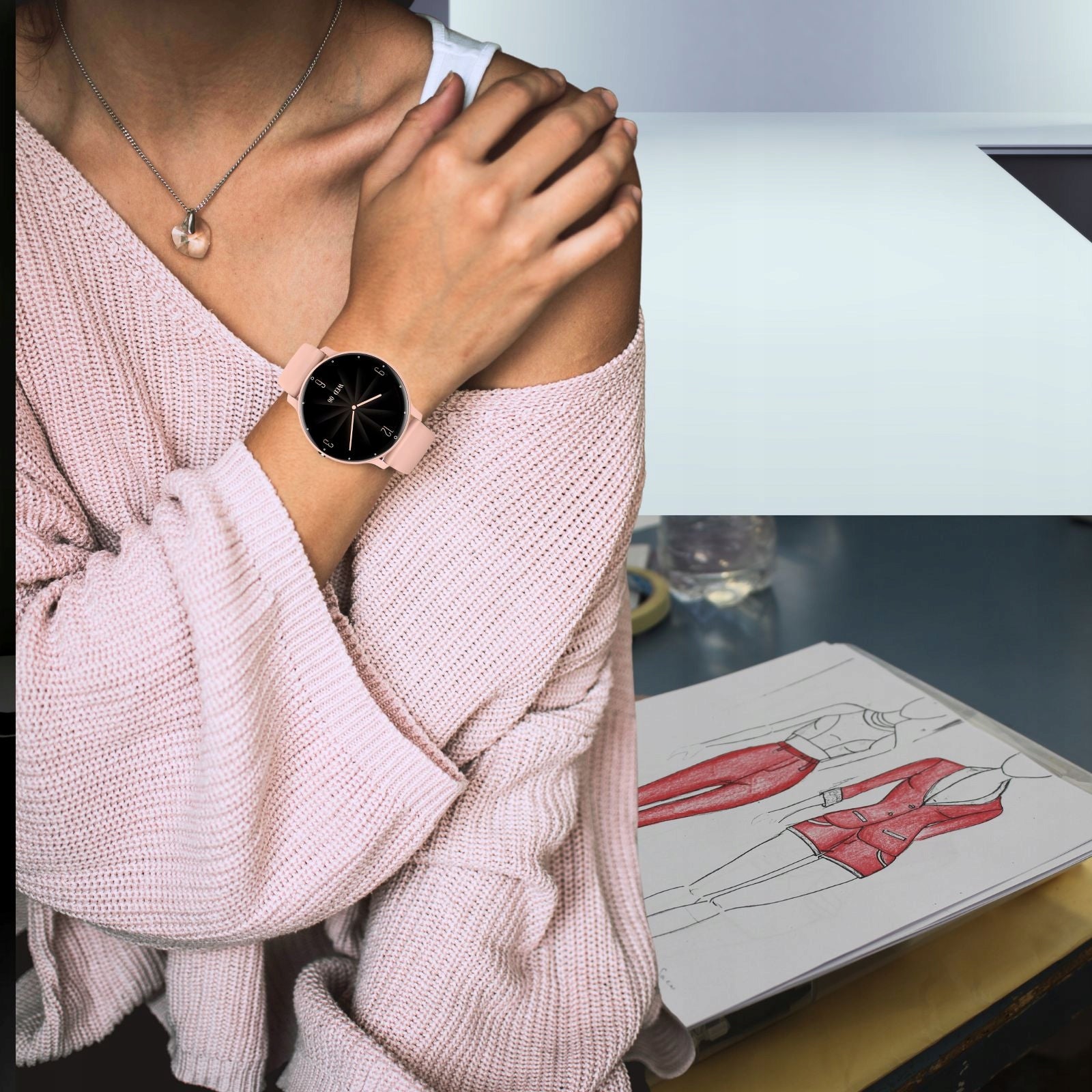 Women's watch SMARTWATCH Rubicon TALK SMS PULS Packaging status original