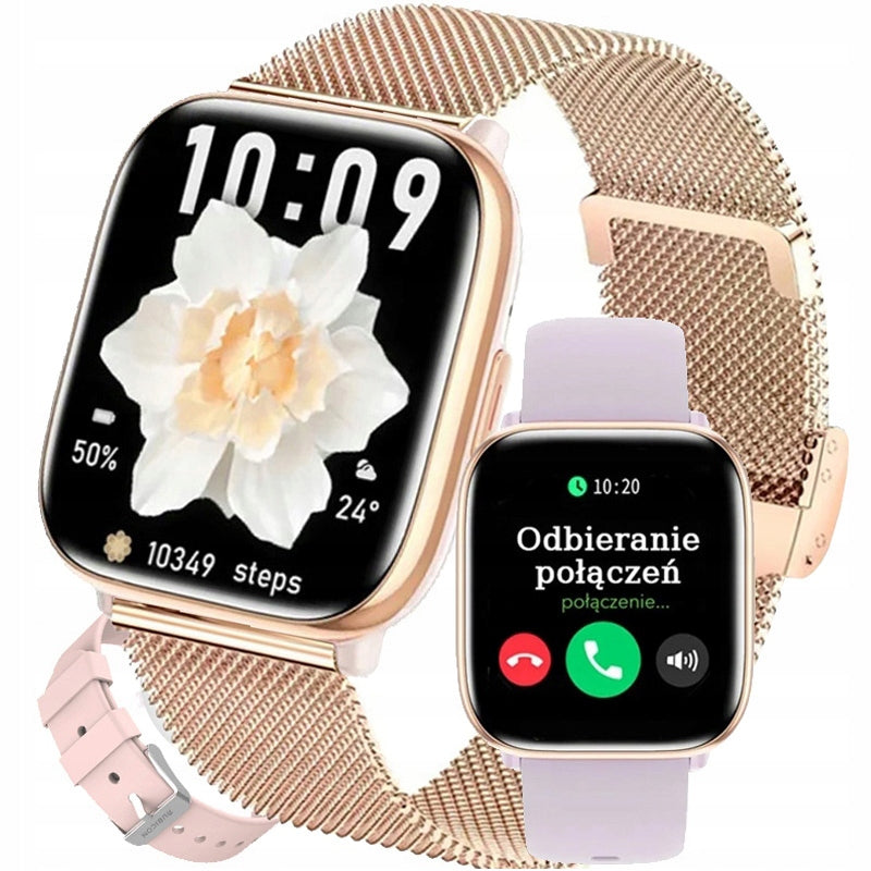 Women's watch SMARTWATCH Rubicon WITH CONVERSATIONS 3 STRIPES GIFT