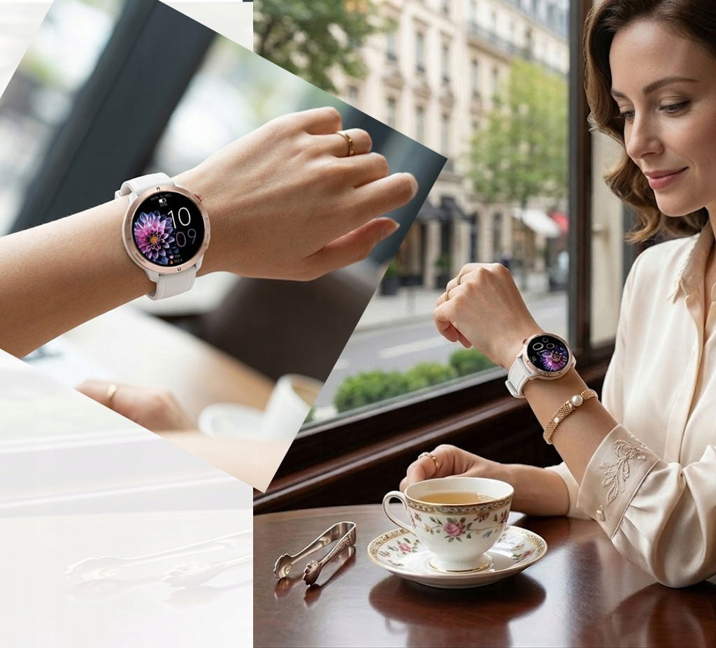 Women's watch SMARTWATCH Rubicon display AMOLED receiving calls Packaging status original