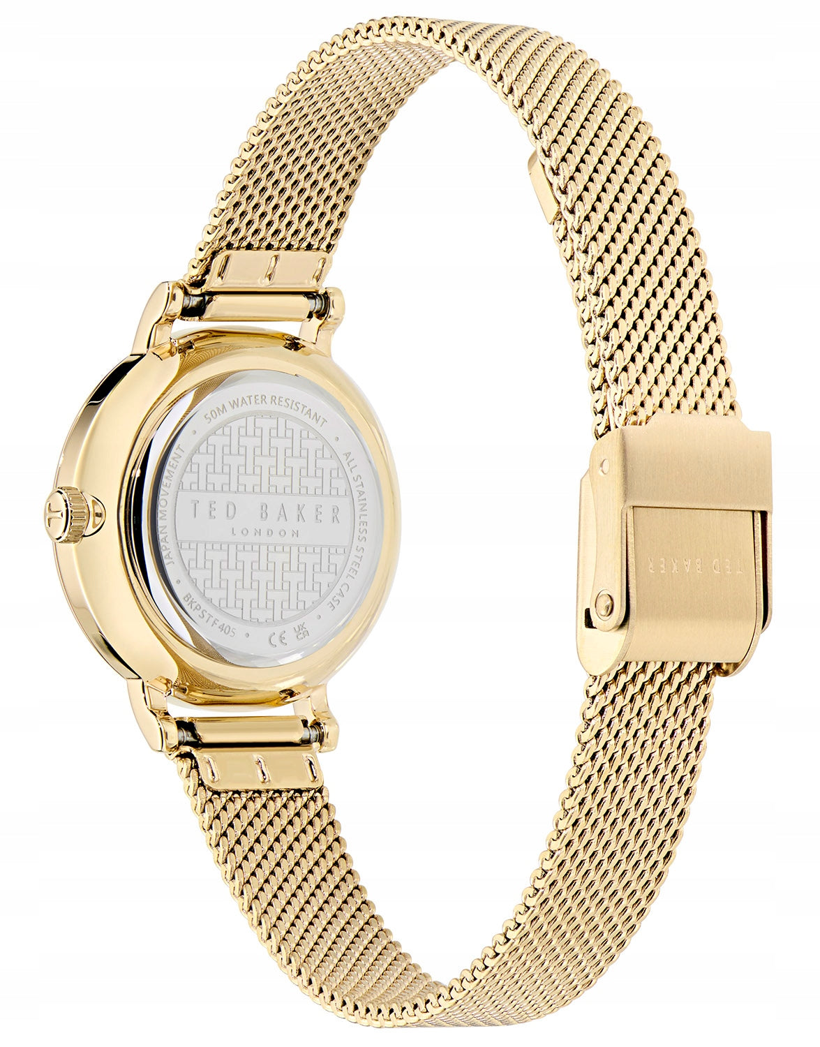Women's watch gold on bracelet TED BAKER STACIIE elegant rhinestones EAN (GTIN) 194366380378