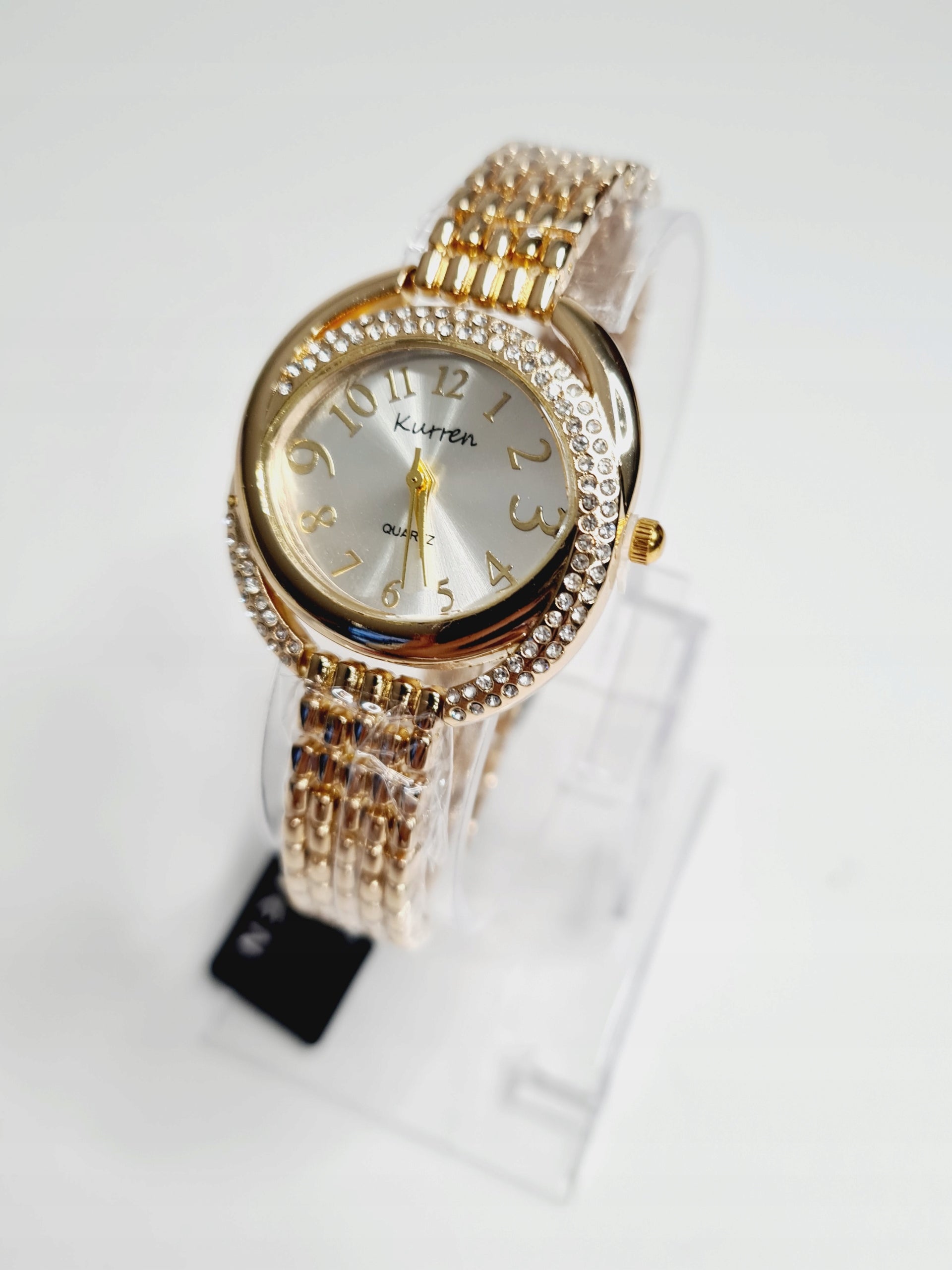 Women's watch gold rhinestone bracelet Z17