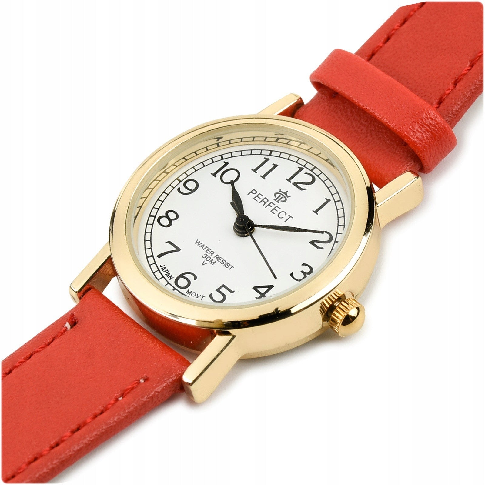 Women's watch leather strap classic Perfect