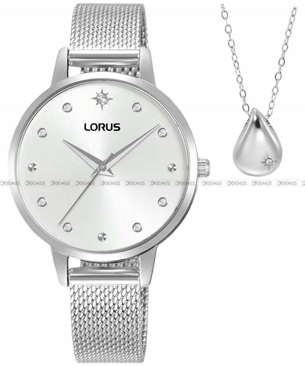 Women's watch on bracelet Lorus RG285XX9 - necklace included Brand Lorus