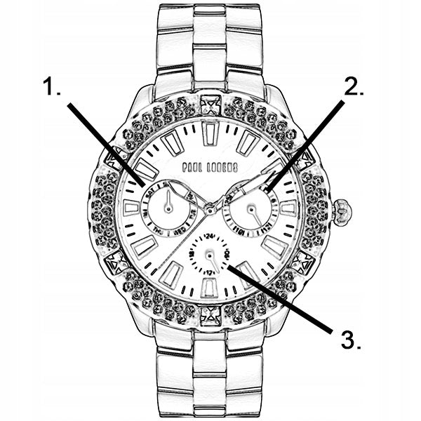 Women's watch set Paul Lorens NAOMI gold + bracelet Brand Paul Lorens