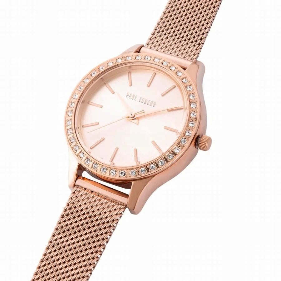 Women's watch set Paul Lorens VANESSA rhinestones + BRACELET + BOX EAN (GTIN) 5905258714691