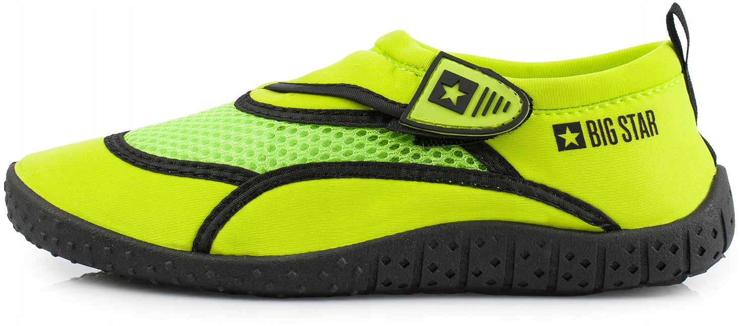 Women's water shoes BIG STAR for beach reef coral sea urchin swimming r 41 Color yellow