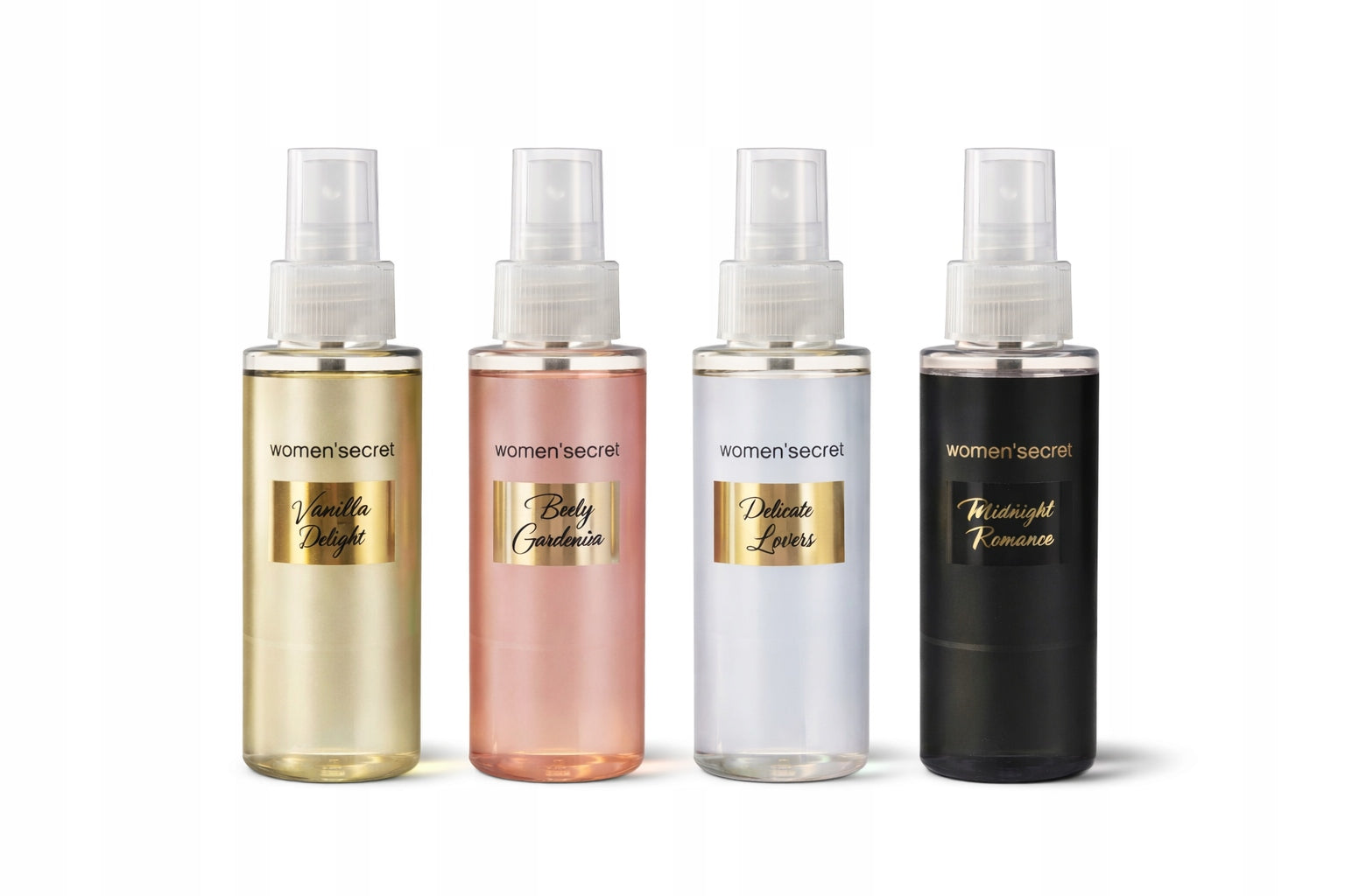 Women’secret Body Mist – luxury set of 4×50 ml body mists Packaging status original