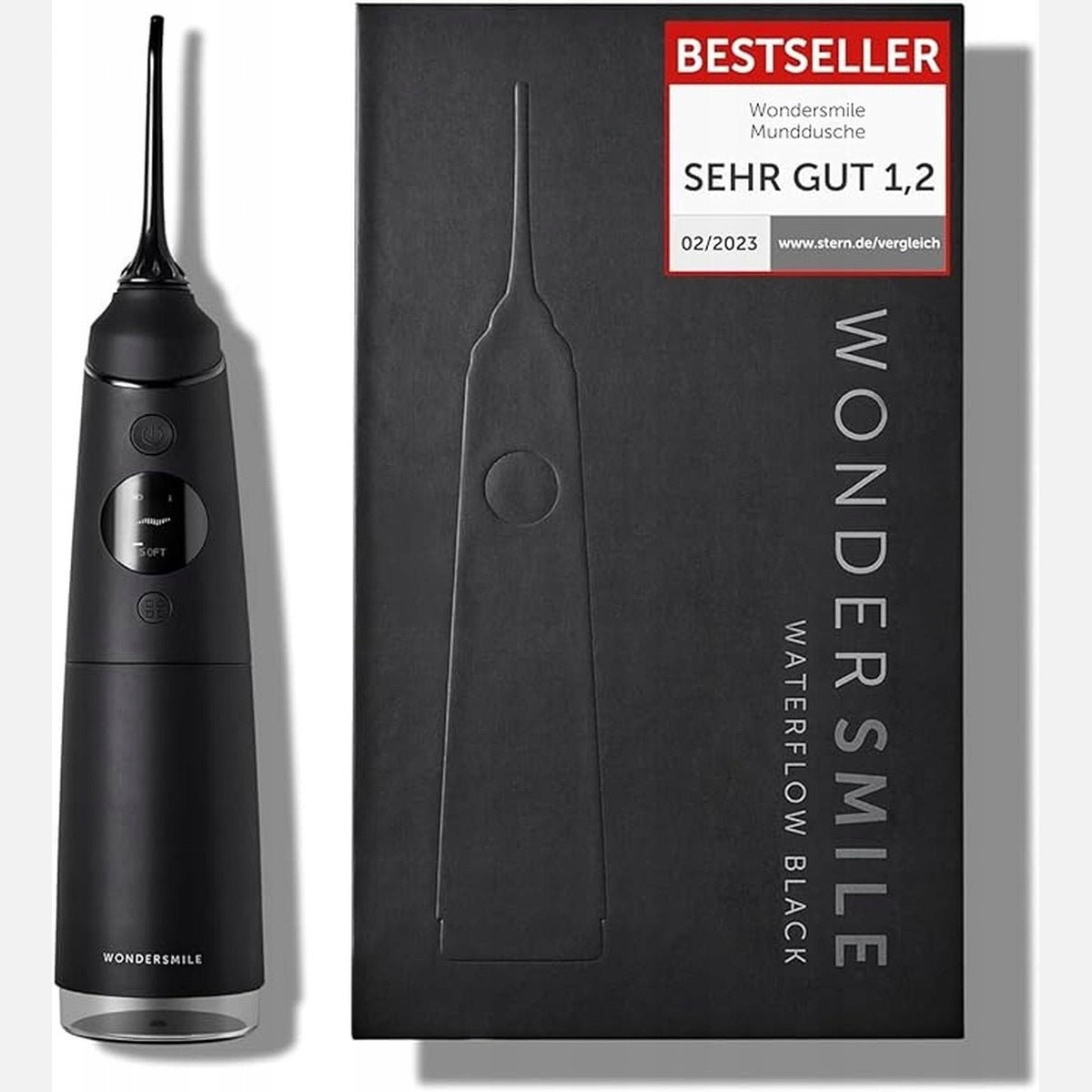 Wondersmile Waterflow FC2660 280 ml Black Dental Water Flosser
