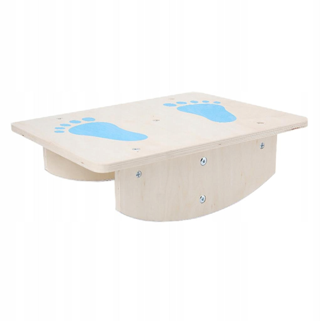 Wood Balance Board Fitness Sensory Training Sports Toy Kids Rocker Board