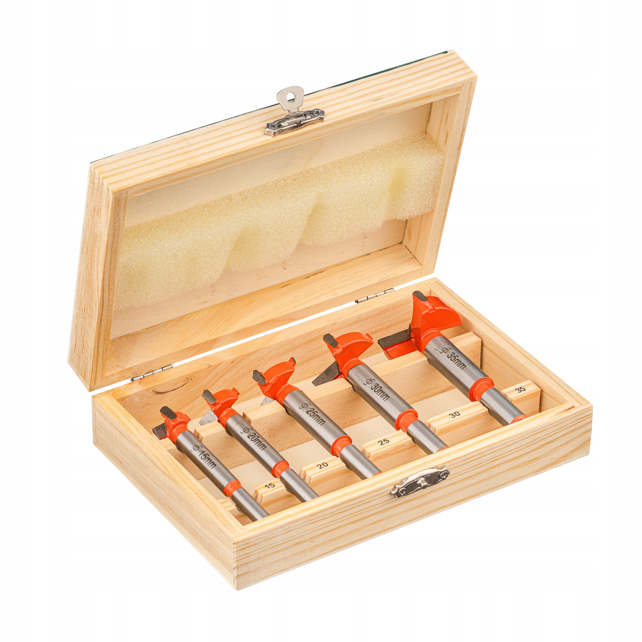 Wood Cutting Bits Set, 15/20/25/30/35 mm