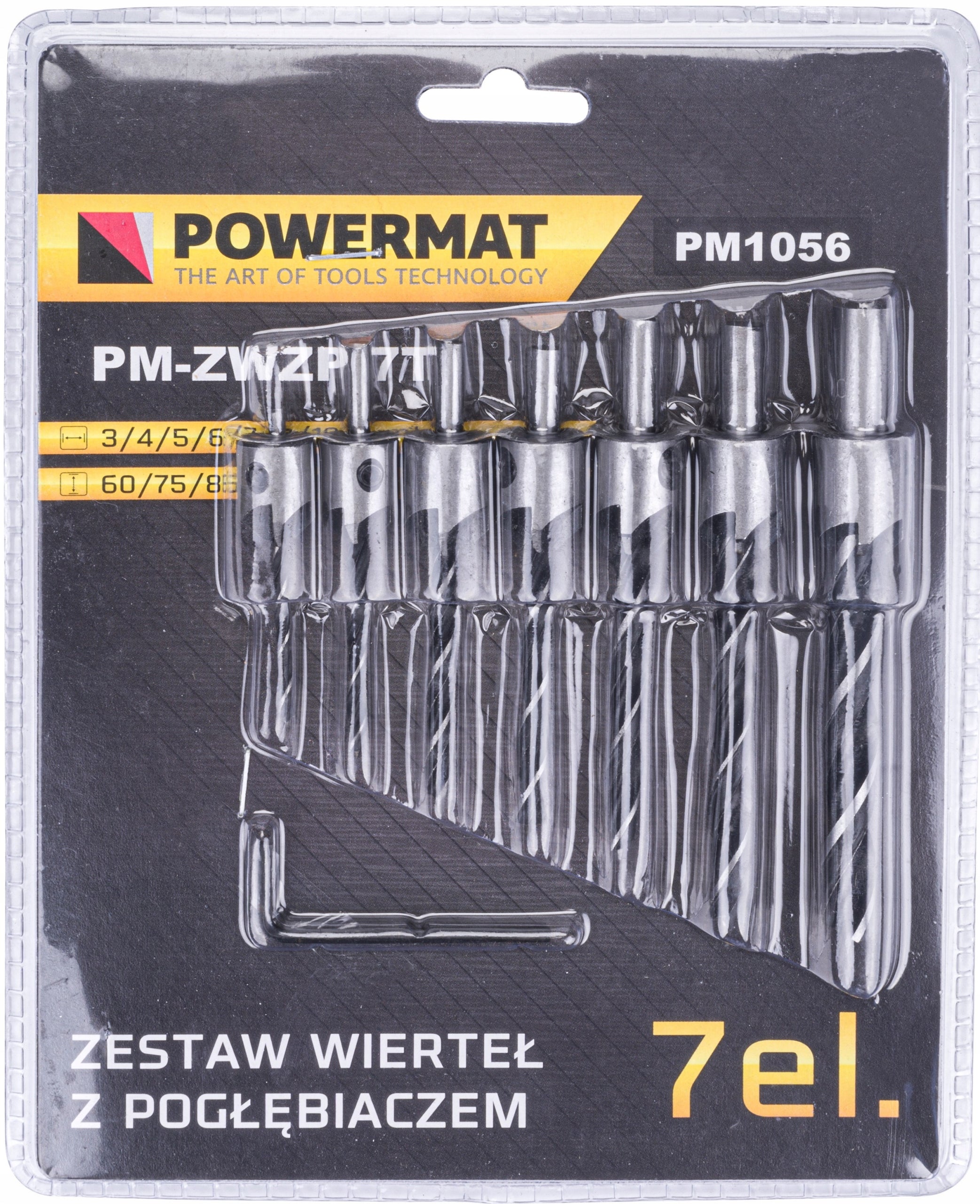 Wood Drill Bit Set with Drill Dredge 7 Purpose for wood HDF