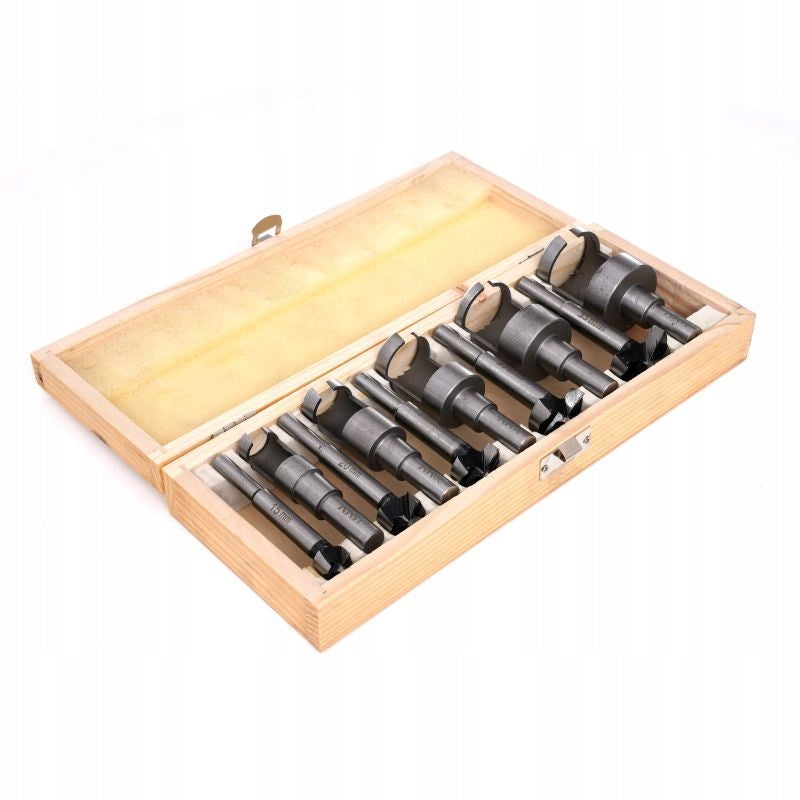 Wood Drill Bits and Cutters Set of 10el 15-35mm KD979 Manufacturer code KD979