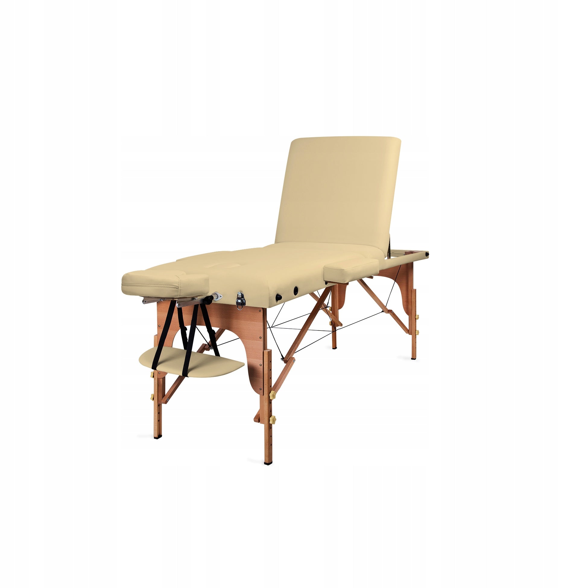 Wood Massage Folding Table Medimas Prosport 3 Deluxe, Beige Medical device class I