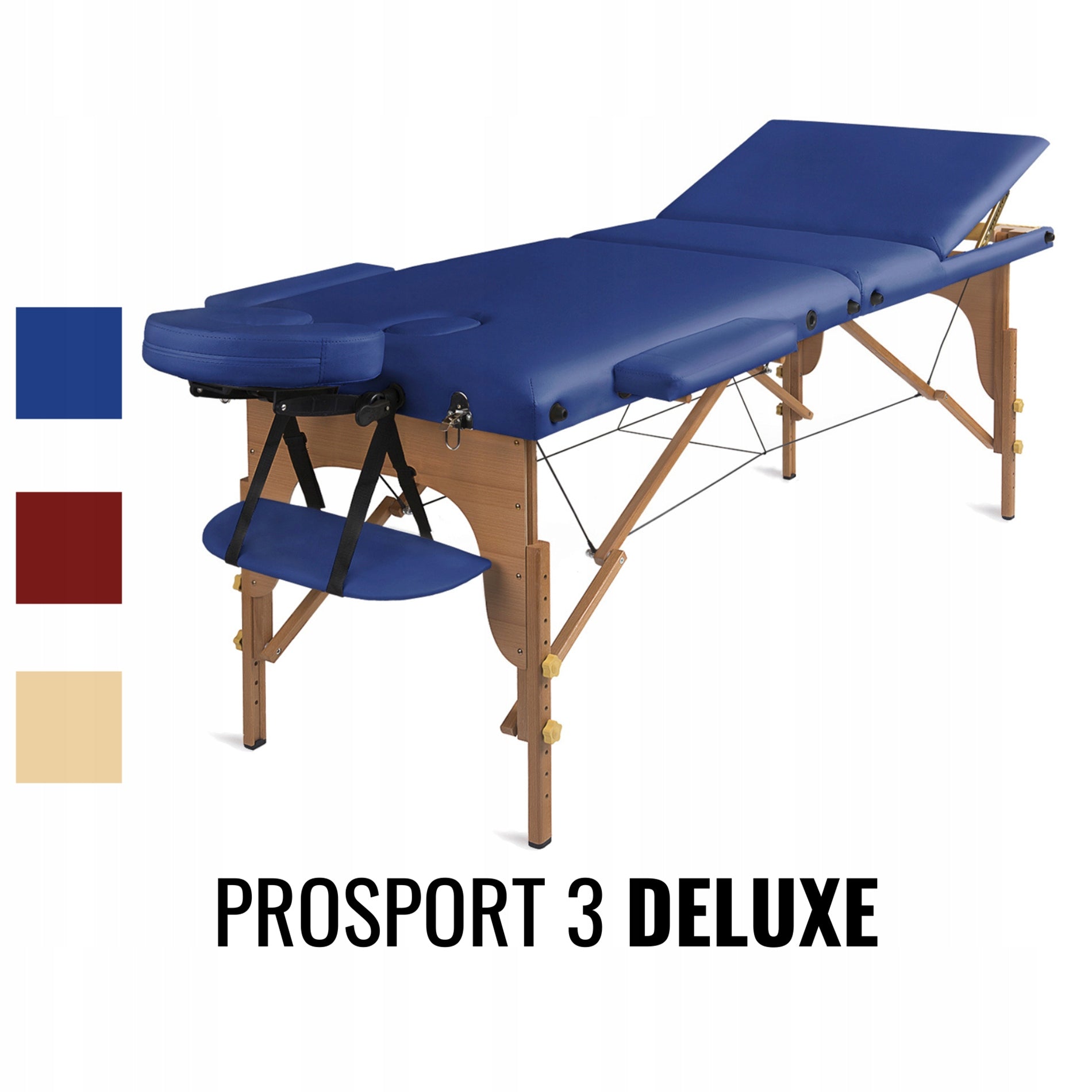 Wood Massage Folding Table Medimas Prosport 3 Deluxe, Blue EAN (GTIN) 5904610380475