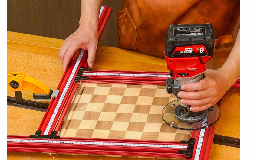 Wood Milling Template Frame and Guide System Adjustable Stable Brand no brand