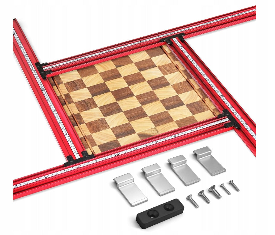 Wood Milling Template Frame and Guide System Adjustable Stable