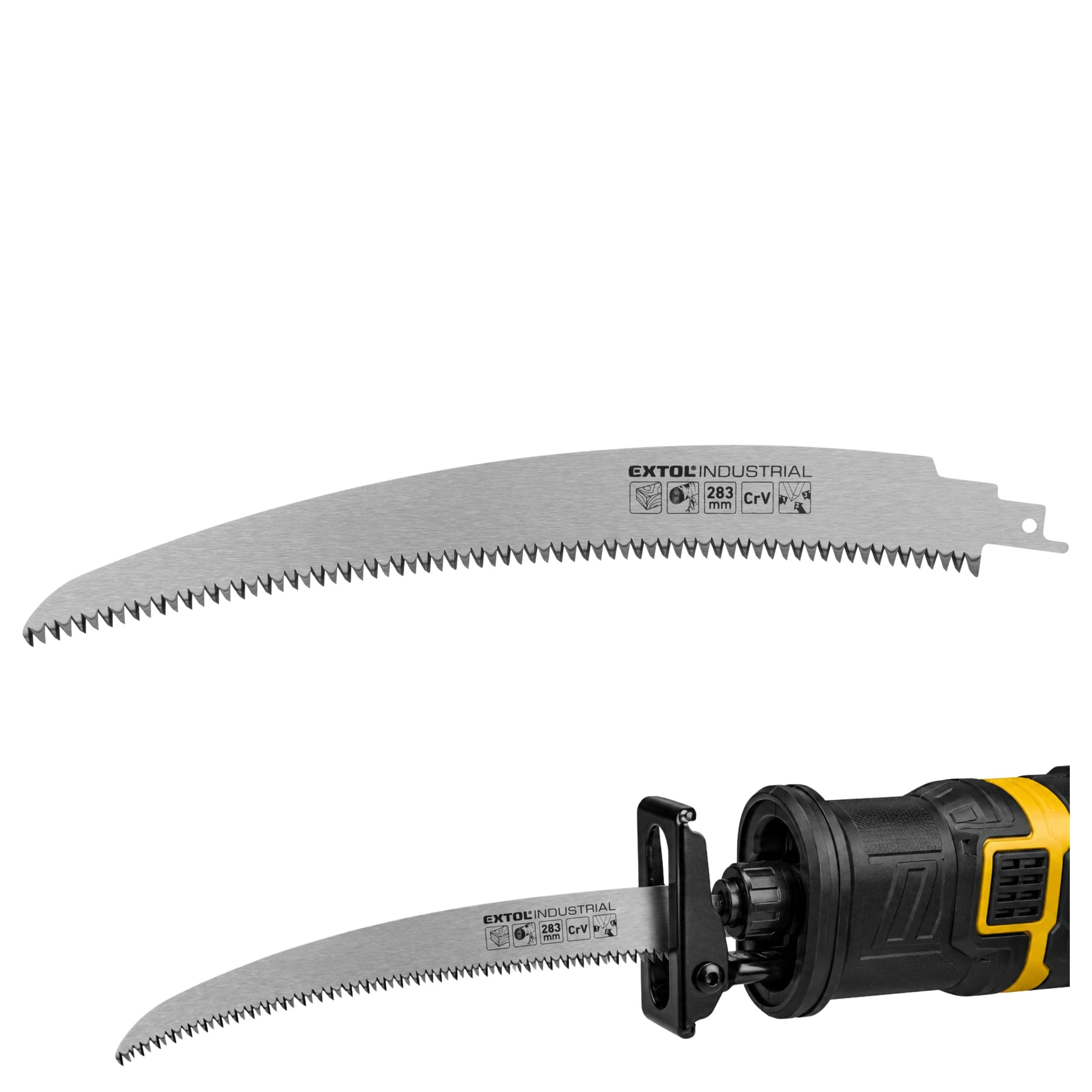 Wood Reciprocating Saw Blade Round 283 mm 7 z/inch Lisi Tail