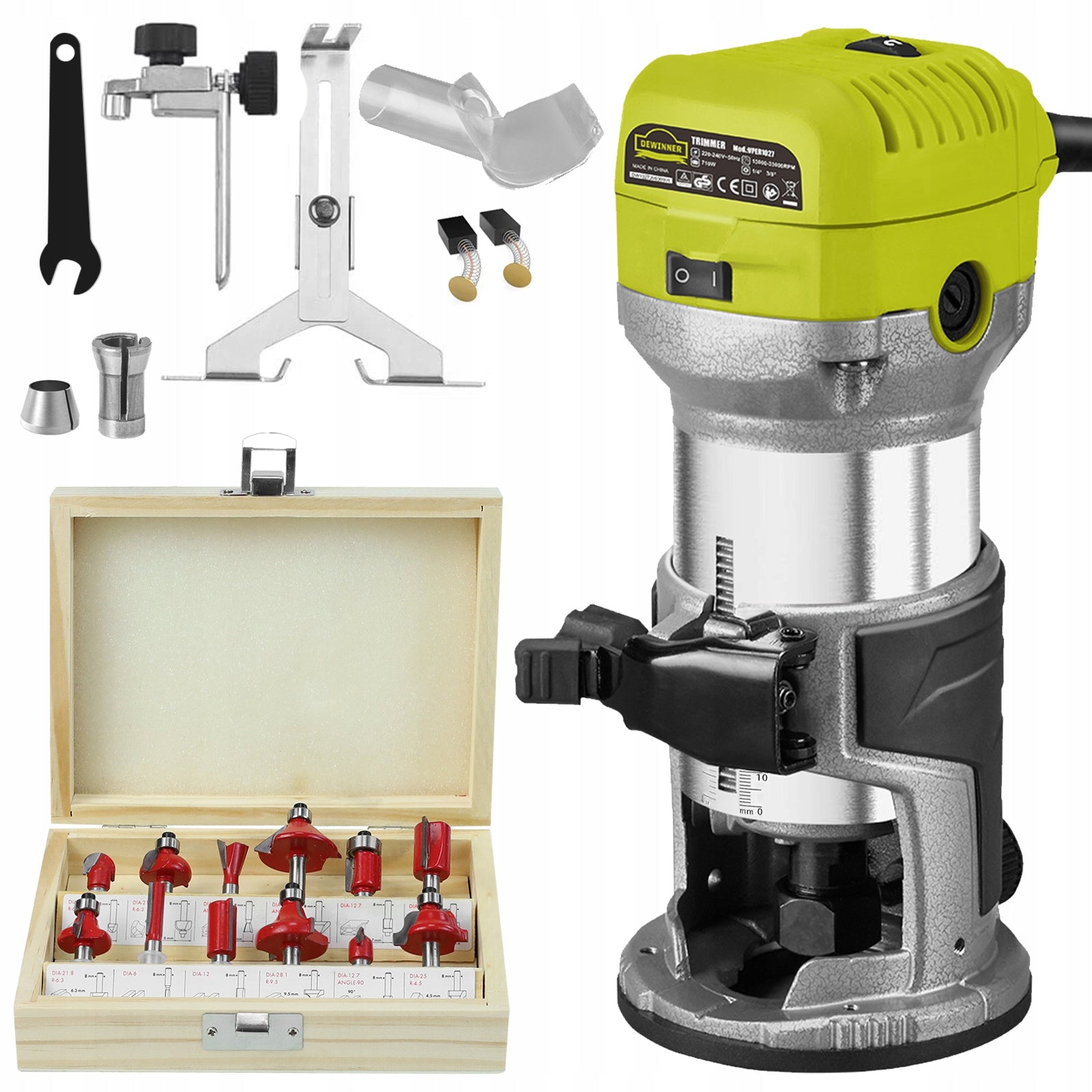 Wood Spindle Milling Machine Vertical Manual For Aluminum Edge
